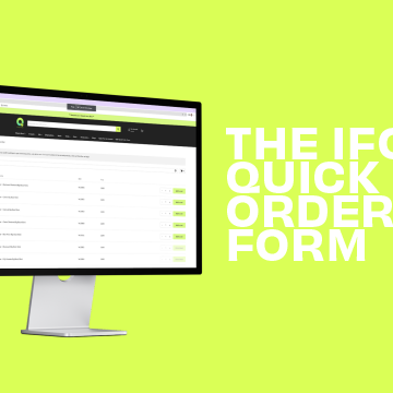IFO DISTRO QUICK ORDER FORM | THE EASIEST WAY TO ORDER