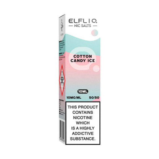 Elfliq by Elf Bar | 10mg|20mg | Cotton Candy Ice - IFANCYONE WHOLESALE
