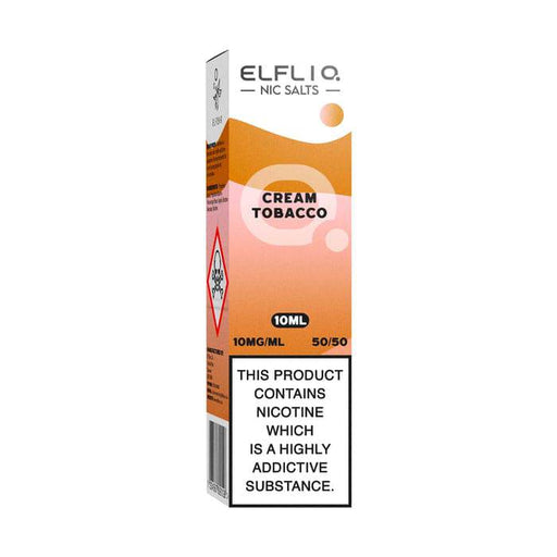 Elfliq by Elf Bar | 10mg|20mg | Cream Tobacco - IFANCYONE WHOLESALE