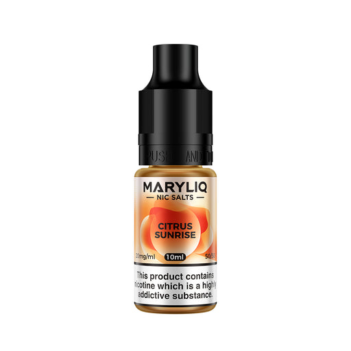 Maryliq by Elf Bar | Citrus Sunrise | 10ml Elfbar Lost Mary Nicotine Salts E-Liquid | 10mg / 20mg Nic Salt - IFANCYONE WHOLESALE