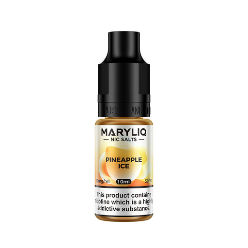 Maryliq by Elf Bar | Pineapple Ice | 10ml Elfbar Lost Mary Nicotine Salts E-Liquid | 10mg / 20mg Nic Salt - IFANCYONE WHOLESALE