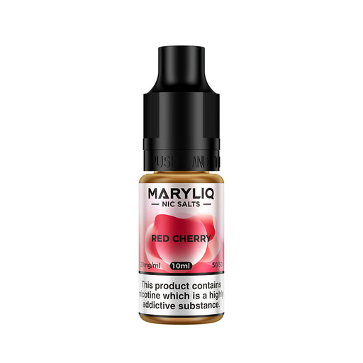 Maryliq by Elf Bar | Red Cherry | 10ml Elfbar Lost Mary Nicotine Salts E-Liquid | 10mg / 20mg Nic Salt - IFANCYONE WHOLESALE