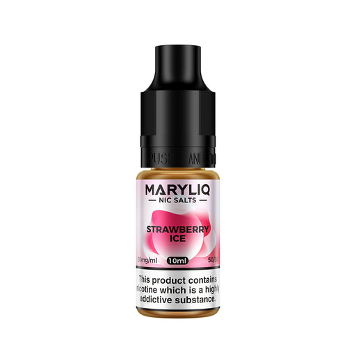 Maryliq by Elf Bar | Strawberry Ice | 10ml Elfbar Lost Mary Nicotine Salts E-Liquid | 10mg / 20mg Nic Salt - IFANCYONE WHOLESALE