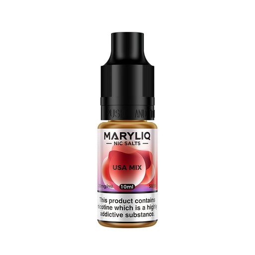 Maryliq by Elf Bar | USA Mix | 10ml Elfbar Lost Mary Nicotine Salts E-Liquid | 10mg / 20mg Nic Salt - IFANCYONE WHOLESALE