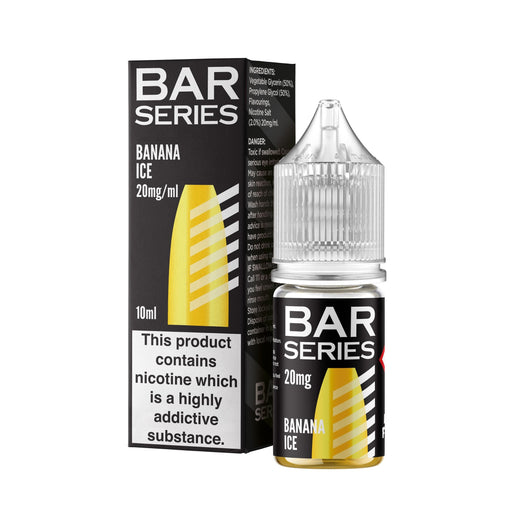 Bar Series |10ml Nicotine Salts | Disposable Flavour E-Liquids  | BANANA ICE - IFANCYONE WHOLESALE
