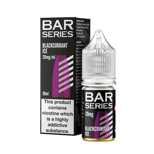 Bar Series |10ml Nicotine Salts | Disposable Flavour E-Liquids  | BLACKCURRANT ICE - IFANCYONE WHOLESALE