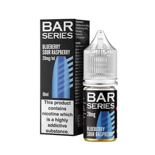 Bar Series |10ml Nicotine Salts | Disposable Flavour E-Liquids  | BLUEBERRY SOUR RASPBERRY - IFANCYONE WHOLESALE