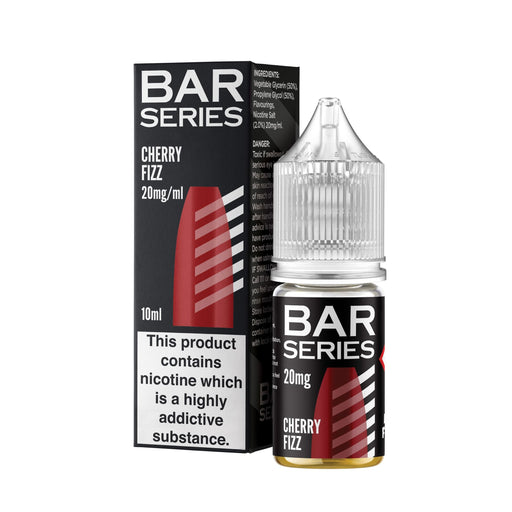 Bar Series |10ml Nicotine Salts | Disposable Flavour E-Liquids  | CHERRY FIZZ - IFANCYONE WHOLESALE