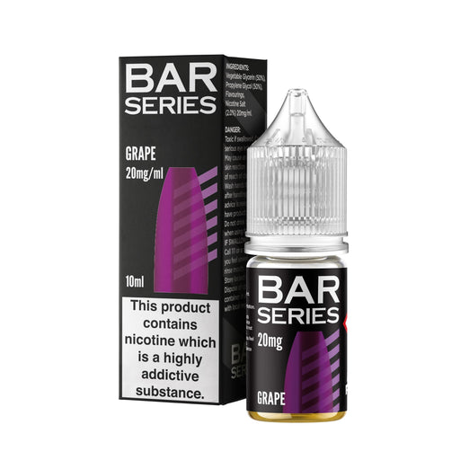 Bar Series |10ml Nicotine Salts | Disposable Flavour E-Liquids  | GRAPE - IFANCYONE WHOLESALE