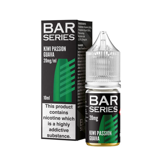 Bar Series |10ml Nicotine Salts | Disposable Flavour E-Liquids  | KIWI PASSION GUAVA - IFANCYONE WHOLESALE