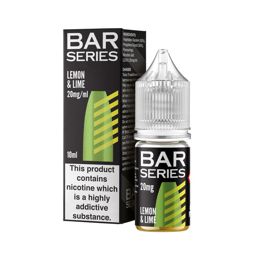Bar Series |10ml Nicotine Salts | Disposable Flavour E-Liquids  | LEMON & LIME - IFANCYONE WHOLESALE