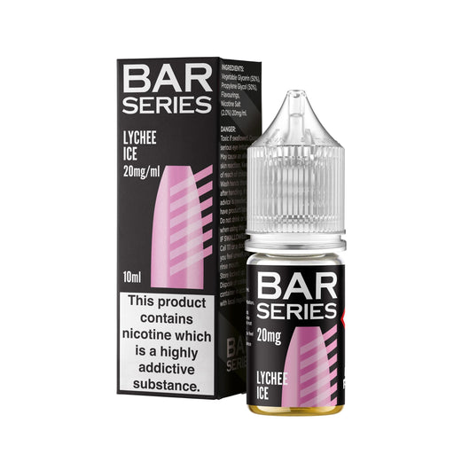 Bar Series |10ml Nicotine Salts | Disposable Flavour E-Liquids  | LYCHEE ICE - IFANCYONE WHOLESALE
