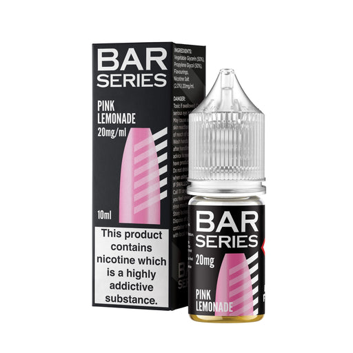 Bar Series |10ml Nicotine Salts | Disposable Flavour E-Liquids  | PINK LEMONADE - IFANCYONE WHOLESALE