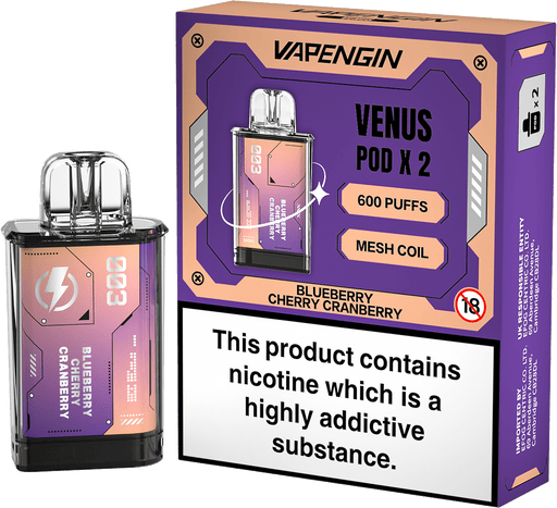 Vapengin | VENUS Replacement Mesh Coil Flavour Pods | Pack of 2 | 20mg Nicotine Salts - IFANCYONE WHOLESALE