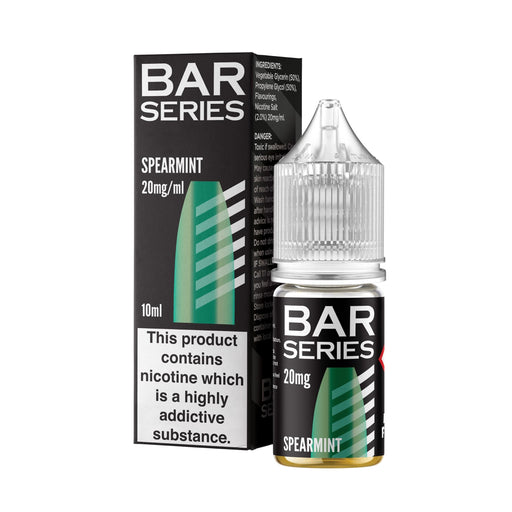 Bar Series |10ml Nicotine Salts | Disposable Flavour E-Liquids  | SPEARMINT - IFANCYONE WHOLESALE