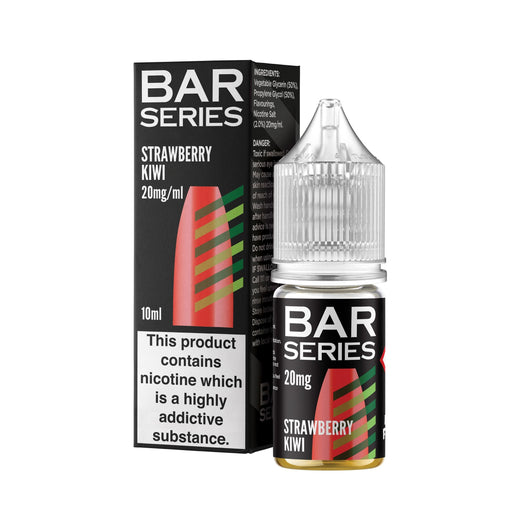 Bar Series |10ml Nicotine Salts | Disposable Flavour E-Liquids  |  STRAWBERRY KIWI - IFANCYONE WHOLESALE