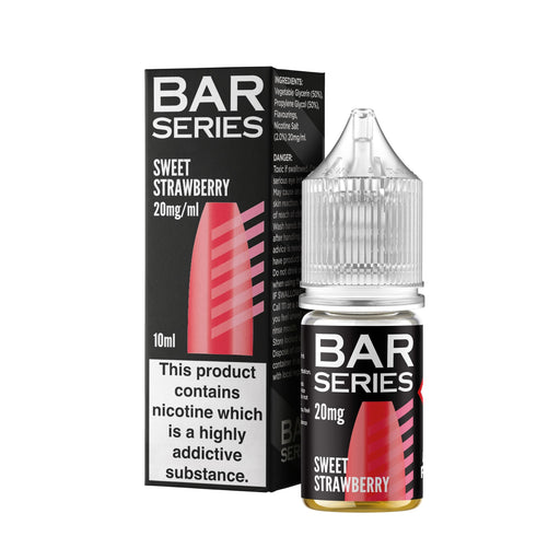 Bar Series |10ml Nicotine Salts | Disposable Flavour E-Liquids  | SWEET STRAWBERRY - IFANCYONE WHOLESALE
