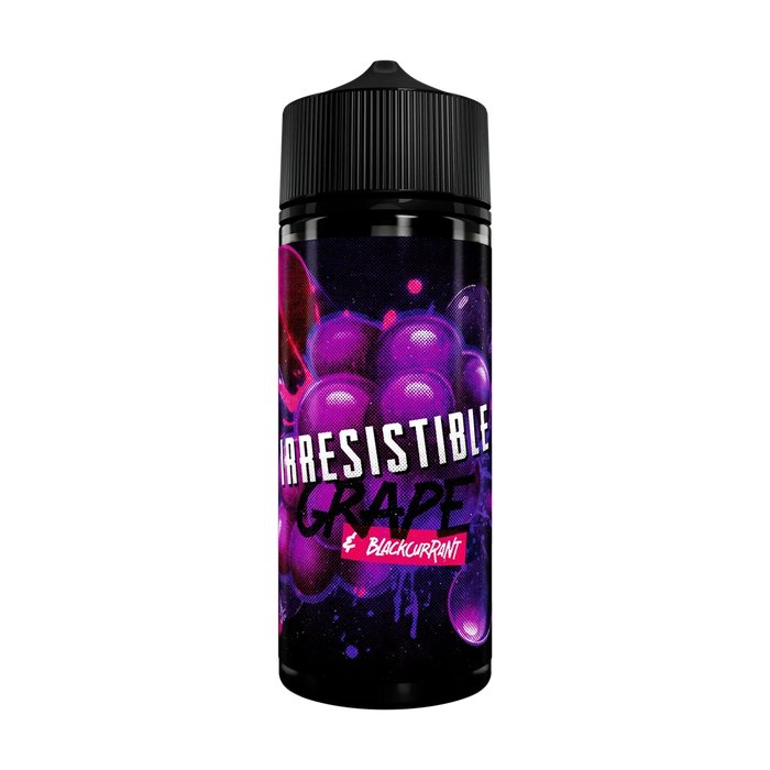 Irresistible Grape Blackcurrant is a blend of tart blackcurrants & juicy grapes. The blackcurrants are balanced by the sweet grapes, creating a satisfying vape.