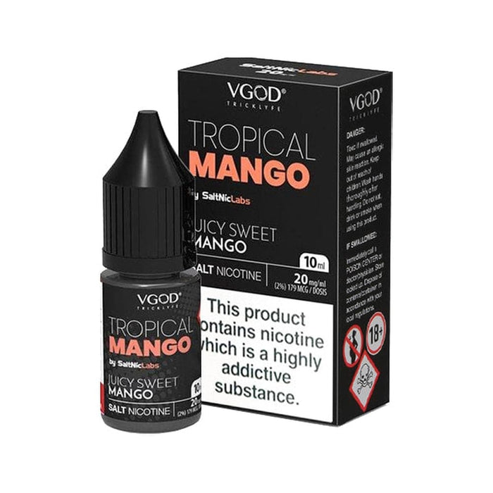 Vgod - Tropical Mango 10ml E Liquid Nicotine Salt - IFANCYONE WHOLESALE