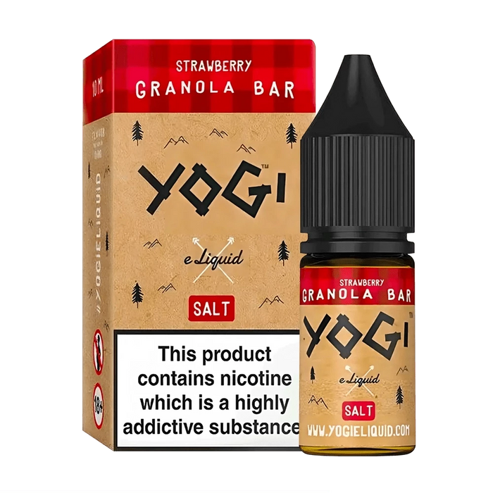 Yogi Strawberry Granola Bar Nic Salt - IFANCYONE WHOLESALE