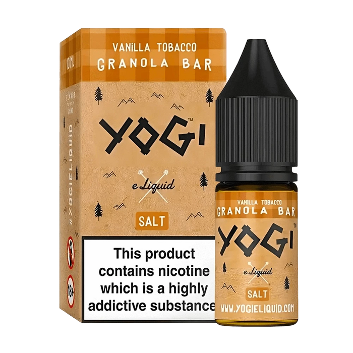Yogi Vanilla Tobacco Granola Bar Nic Salt - IFANCYONE WHOLESALE