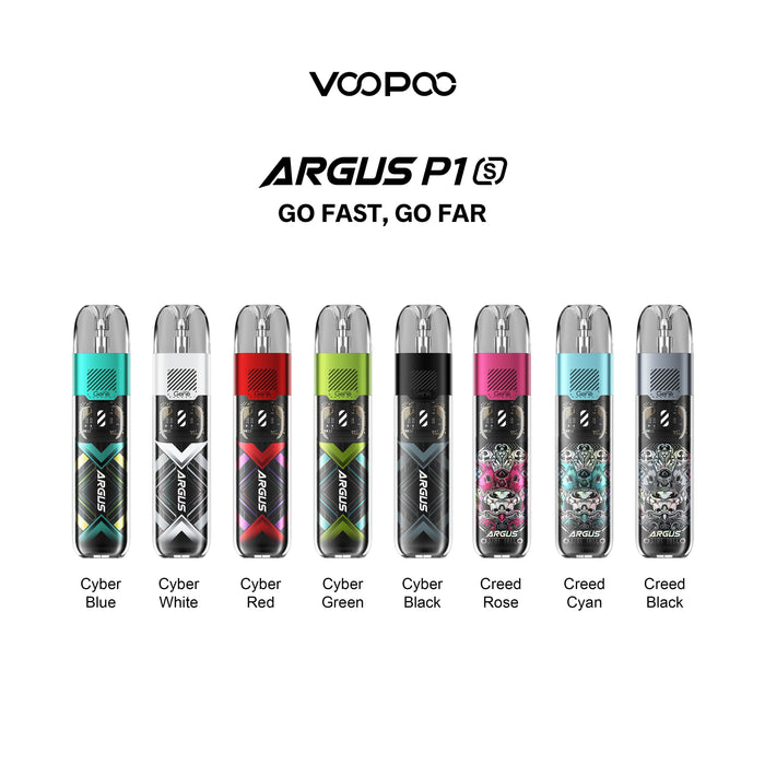 Voopoo | Argus P1S / P1 S Pod Kit | 25W | 800mAh 2A Fast Charging | 2ml ARGUS Pod Compatible - IFANCYONE WHOLESALE