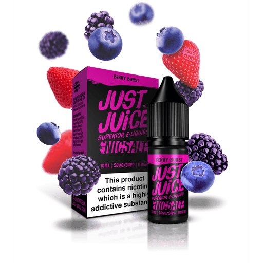 Just Juice Nic Salts | Berry Burst | 10ml Single | 5mg / 11mg / 20mg Nicotine Salt - IFANCYONE WHOLESALE