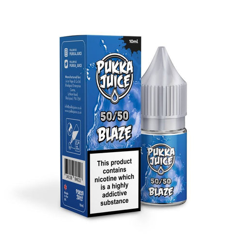 Pukka Juice | 50/50 Range | BLAZE | 10ml TPD Bottles | Various Nicotine Strengths - IFANCYONE WHOLESALE