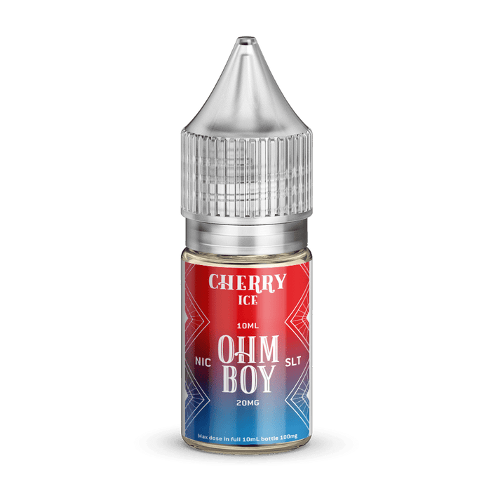 Ohm Boy SLT | 10ml Nicotine Salt E-Liquids | CHERRY ICE | 10mg / 20mg Nic Salts - IFANCYONE WHOLESALE