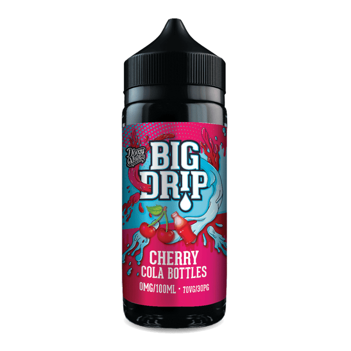 Big Drip by Doozy Vape Co | CHERRY COLA BOTTLES | 100ml Shortfill | 0mg - IFANCYONE WHOLESALE