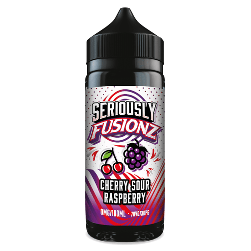 Seriously Fusionz by Doozy Vape Co | Cherry Sour Raspberry | 100ml Shortfill | 0mg - IFANCYONE WHOLESALE