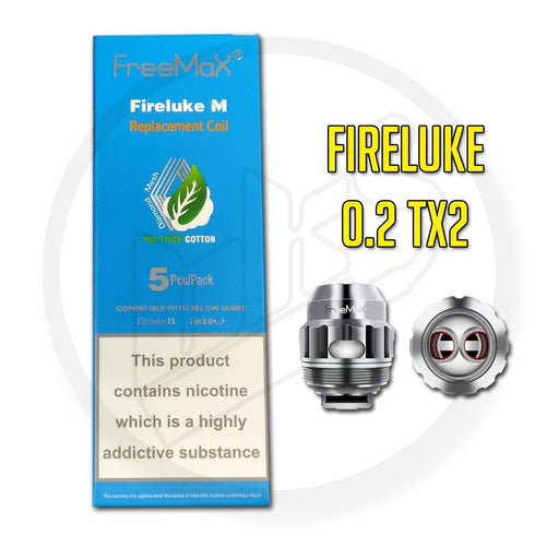 Freemax | TX Mesh Coils for Fireluke / Twister | 0.2 Ohm TX2 | Pack of 5 - IFANCYONE WHOLESALE