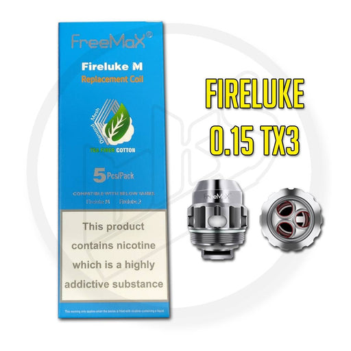 Freemax | TX Mesh Coils for Fireluke / Twister | 0.15 Ohm TX3 | Pack of 5 - IFANCYONE WHOLESALE