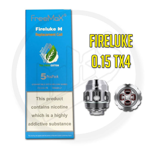 Freemax | TX Mesh Coils for Fireluke / Twister | 0.15 Ohm TX4 | Pack of 5 - IFANCYONE WHOLESALE