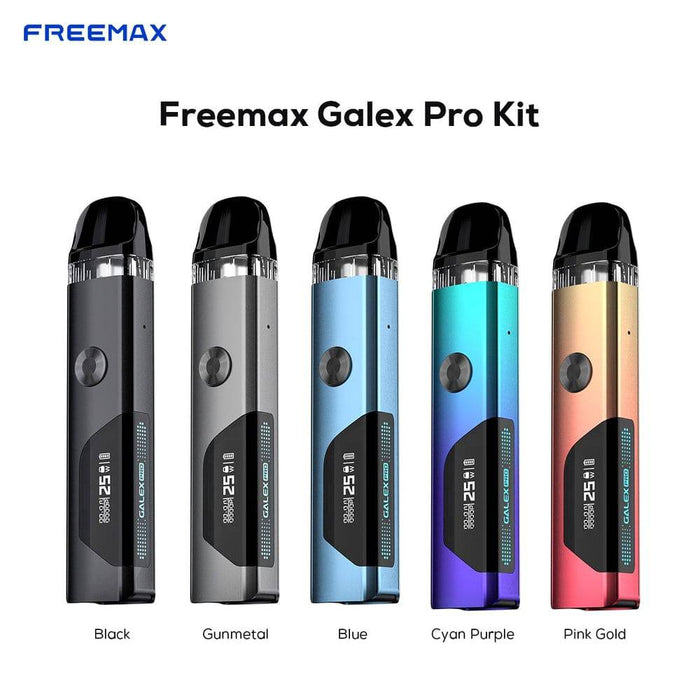 Freemax | Galex Pro Pod Kit | 25W | 800mAh | 2ml Galex Pod | GX / GX-P Mesh Coil Compatible - IFANCYONE WHOLESALE