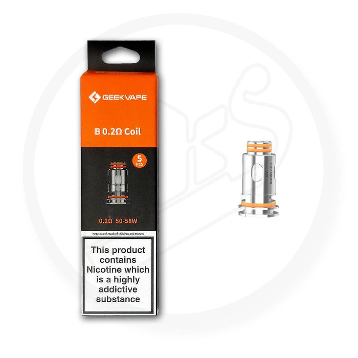 Geek Vape | Aegis Boost / B Series Replacement Coils | 0.2 Ohm | Pack of 5 - IFANCYONE WHOLESALE