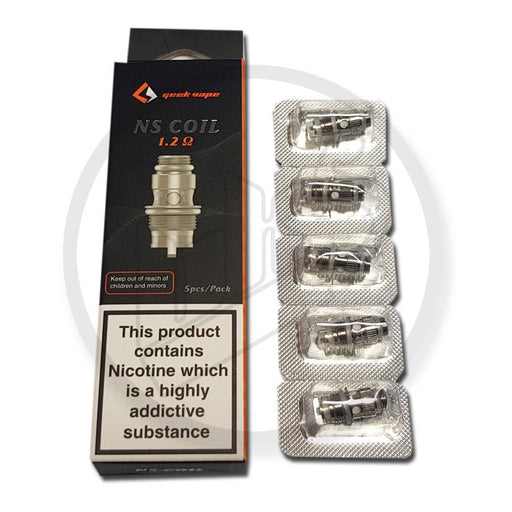 Geek Vape | NS MTL Coils | Designed for the Flint / Frenzy | Pack of 5 - IFANCYONE WHOLESALE