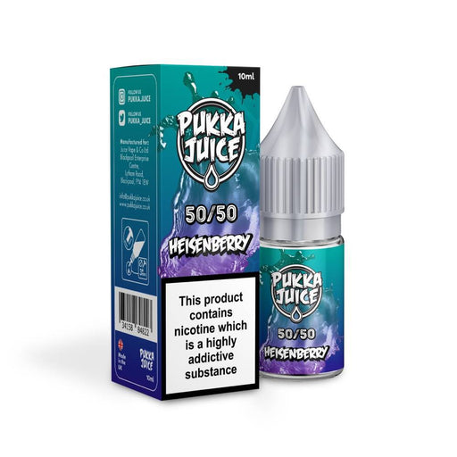 Pukka Juice | 50/50 Range | HEISENBERRY | 10ml TPD Bottles | Various Nicotine Strengths - IFANCYONE WHOLESALE