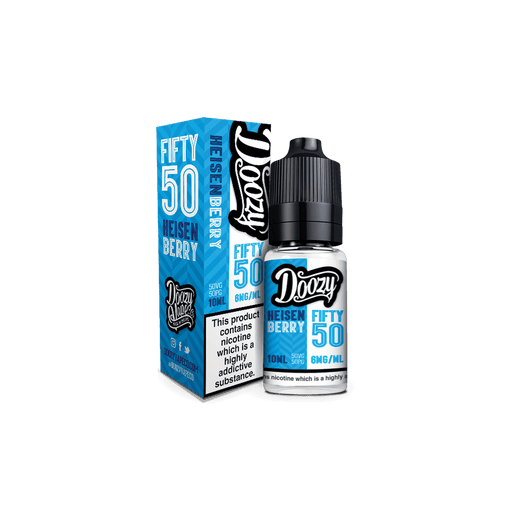 Doozy Vape Co | Fifty 50 TPD Range | 10ml Bottles | HEISEN BERRY | Various Nicotine Strengths - IFANCYONE WHOLESALE
