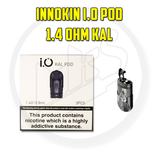 Innokin | I.O Replacement 0.8ml Pods | 1.4 Ohm Kanthal | Pack of 3 - IFANCYONE WHOLESALE