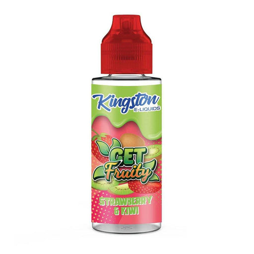 Kingston Get Fruity | Strawberry & Kiwi | 100ml Shortfill | 0mg - IFANCYONE WHOLESALE