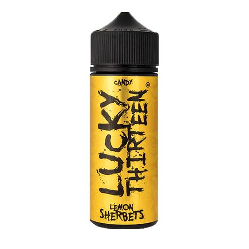 Lucky Thirteen Candy Range | Lemon Sherbets | 100ml Shortfill | 0mg Nicotine - IFANCYONE WHOLESALE