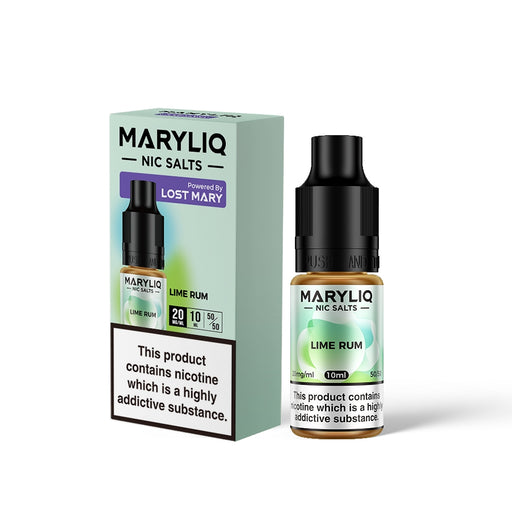 Maryliq by Elf Bar | Lime Rum | 10ml Elfbar Lost Mary Nicotine Salts E-Liquid | 10mg / 20mg Nic Salt - IFANCYONE WHOLESALE