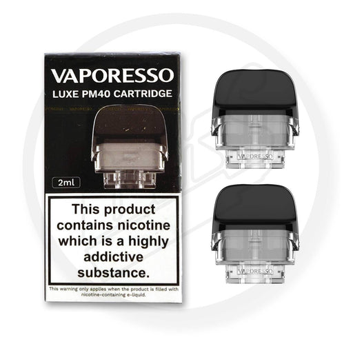 Vaporesso | LUXE PM40 Replacement Empty Pods | 2ml | Pack of 2 - IFANCYONE WHOLESALE
