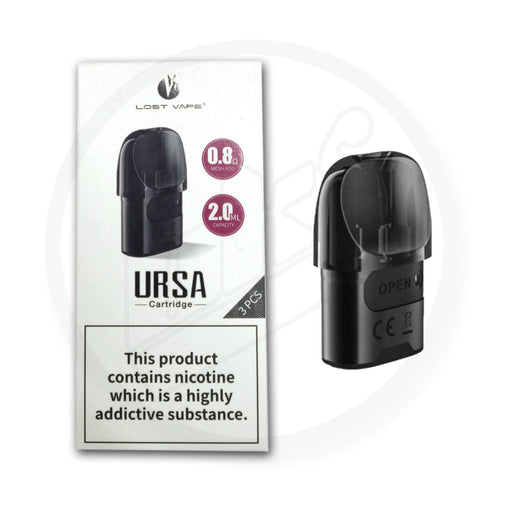 Lost Vape | Ursa Nano / Nano Pro Replacement Pods | Pack of 3 | 0.8 Ohm Coil Installed - IFANCYONE WHOLESALE