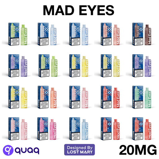 Mad Eyes HOAL 600 Disposable Nic Salt E-Cigarette Kit | Designed by Lost Mary - IFANCYONE WHOLESALE