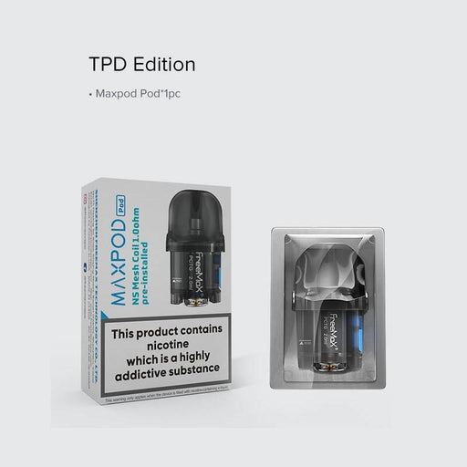 Freemax | MaxPod Replacement Pods | 2ml | 1 x Single | 1.5 Ohm NS Mesh Coil Pre-Installed - IFANCYONE WHOLESALE