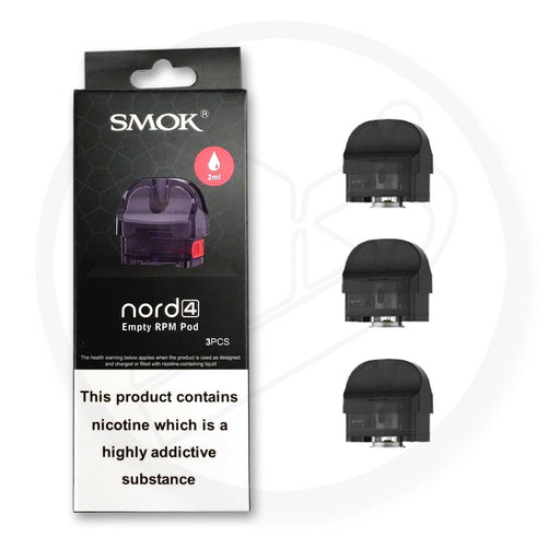 SMOK | Nord 4 Replacement Pods | RPM Version | Pack of 3 - IFANCYONE WHOLESALE