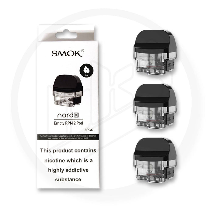 SMOK | Nord X Replacement 2ml Pods | RPM 2 VERSION | Pack of 3 - IFANCYONE WHOLESALE