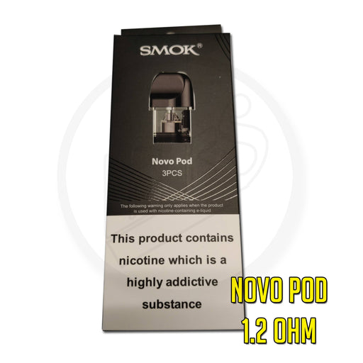 SMOK | Novo Kit Replacement Pods | Pack of 3 | 1.2 Ohms - IFANCYONE WHOLESALE